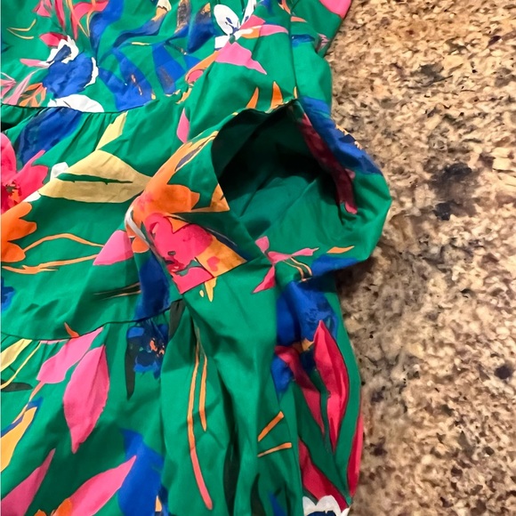 NWT J Crew Women's Printed Tiered Halter Mini Dress - Picture 13 of 16